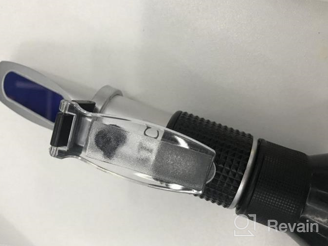 img 1 attached to 🍯 Honey Refractometer with Automatic Temperature Compensation (ATC) - Tiaoyeer Moisture, Brix, and Baume Refractometer for Honey, 58-90% Brix Scale Range - Honey Moisture Tester review by Tommy Clement