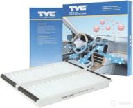 enhance air quality with tyc 800046p2 mazda replacement cabin air filter logo