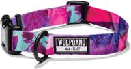 wolfgang man & beast premium adjustable dog training collar - training perfection made in usa logo