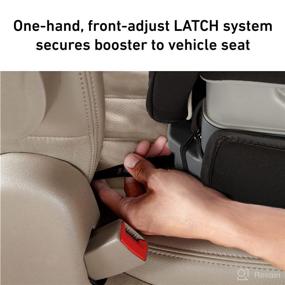 img 1 attached to 🍇 Graco Affix Highback Booster Seat with LATCH System: Grapeade - Safe and Secure Seating Solution for Kids