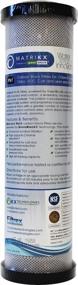 img 1 attached to KX 06-250-10-GREEN Pb1 Carbon Block Filters - Chlorine Taste, Odor & VOC Reduction, Lead & Cyst Removal - KX MatriKX Powered by GREENBLOCK - Replaces 06-250-125-975