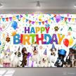 birthday backdrop photography background decorations event & party supplies - children's party supplies logo