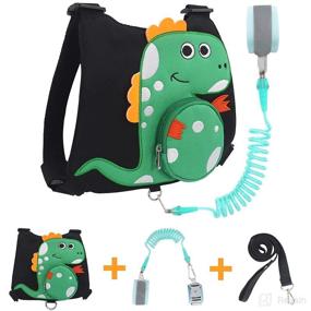 img 4 attached to 🎒 ELONGRIVER 3-in-1 Baby Toddler Leash: Anti Lost Wrist Link, Walking Safety Harness, Kid Leash Backpack