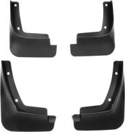 a-premium mud flaps splash guards for hyundai elantra 2021 sedan - front and rear 4-piece set логотип