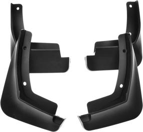 img 3 attached to A-Premium Mud Flaps Splash Guards for Hyundai Elantra 2021 Sedan - Front and Rear 4-Piece Set