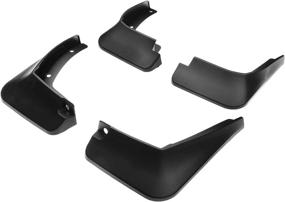 img 2 attached to A-Premium Mud Flaps Splash Guards for Hyundai Elantra 2021 Sedan - Front and Rear 4-Piece Set