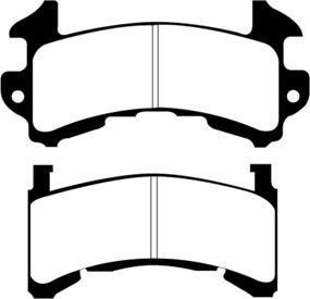 img 4 attached to 🔥 Enhance Performance with EBC Brakes DP41146R Yellowstuff Street and Track Brake Pad