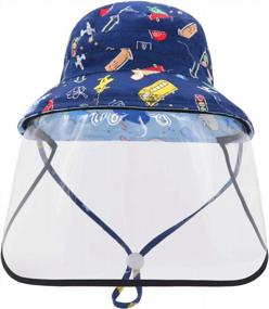 img 3 attached to Cool And Cute: Duoyeree Baby-Sun-Hat For Beach And Pool Fun - Animal-Themed Hats For Boys And Girls