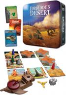 survive the desert with gamewright's forbidden desert: a cooperative strategy board game logo