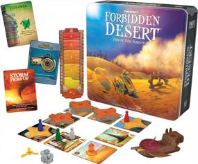 img 2 attached to Survive The Desert With Gamewright'S Forbidden Desert: A Cooperative Strategy Board Game