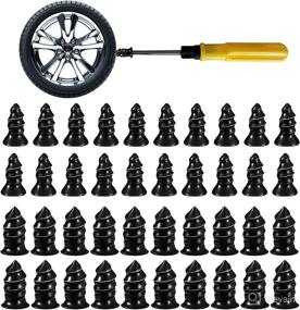 img 4 attached to CHAOMIC Repair Rubber Self Service Screwdriver Tools & Equipment for Tire & Wheel Tools