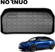 🔒 durable all-weather trunk mat for tesla model y (2020-2022) – nornuo heavy-duty protection logo