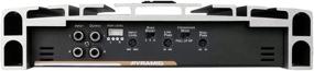 img 2 attached to 🚗 Pyramid PB3818 2-Channel Car Stereo Amplifier - 5000W High Power Audio Sound with Bridgeable MOSFET, Crossover, Bass Boost Control and Silver Plated RCA In/Out