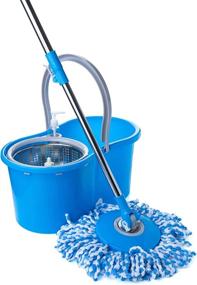 img 3 attached to Simpli-Magic 79385 Spin Mop Bundle: 4 Premium Blue Heads Included – Efficient Cleaning Solution!