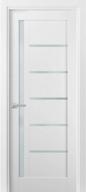 upgrade your home with pantry kitchen lite door 32 x 84: sleek and sturdy design with quadro 4088 white silk and frosted opaque glass panel frame trims - perfect for bathrooms and bedrooms! logo
