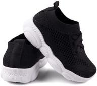 👟 breathe easy with toddler walking trainers: boys' breathable sneakers logo