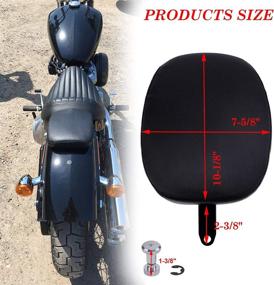 img 3 attached to Motorcycle Passenger Pillion Sportster 2010 2015