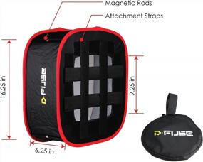 img 2 attached to Enhance Your Studio Photography With Kamerar 3-Piece Combo D-Fuse LED Light Panel Softbox