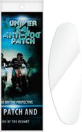 🔆 enhanced visibility: universal motorcycle helmet shield anti-fog film, 26cmx9cm patch clear visor lens film logo