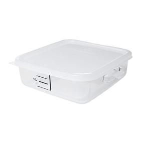 img 3 attached to 📦 Rubbermaid Commercial Plastic Container FG650900WHT: Durable & versatile storage solution