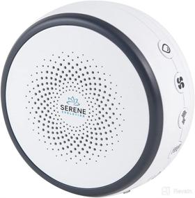 img 4 attached to 🔊 18 Sound Portable White Noise Machine for Adults - Serene Evolution, Battery Operated Sound Machine for Sleeping & Travel, Serene Sleep Sounds Include Fan, Ocean, Pink & Brown Noise, Rain, Brook