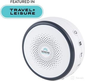 img 3 attached to 🔊 18 Sound Portable White Noise Machine for Adults - Serene Evolution, Battery Operated Sound Machine for Sleeping & Travel, Serene Sleep Sounds Include Fan, Ocean, Pink & Brown Noise, Rain, Brook