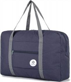img 4 attached to Narwey Foldable Travel Duffel Bag For Women - Perfect Carry-On For Spirit Airlines