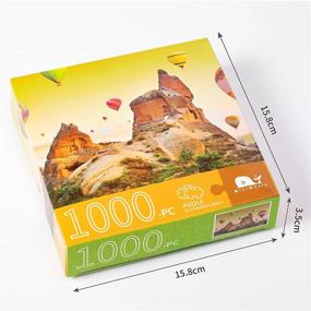 img 2 attached to 1000 Piece Loess Landscape Jigsaw Puzzle - Large Adult Game For Family Fun And Educational Intellect, Unique Design For DIY Home Decoration