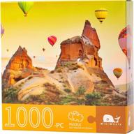 1000 piece loess landscape jigsaw puzzle - large adult game for family fun and educational intellect, unique design for diy home decoration logo