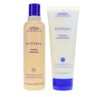 🧴 aveda 8.5 oz brilliant shampoo with conditoner logo