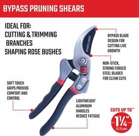 img 3 attached to Effortlessly Prune With Craftsman'S Lightweight Steel Bypass Shears