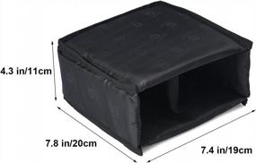 img 1 attached to ArcEnCiel Camera Insert Bag: Perfect Fit For All DSLR SLR Cameras - Black