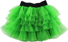 img 4 attached to 💜 Purple Chiffon Pettiskirt: Stunning Girls' Clothing at Skirts & Skorts by Wennikids