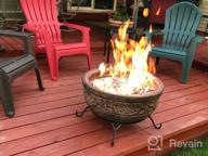 img 1 attached to 24-Inch Double Ring Stainless Steel Fire Pit Burner - Onlyfire review by Jennifer Hernandez