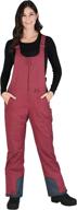 arctix essential insulated overalls regular women's clothing ~ jumpsuits, rompers & overalls logo