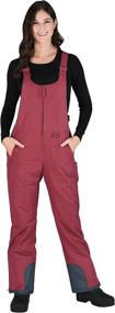 img 4 attached to Arctix Essential Insulated Overalls Regular Women's Clothing ~ Jumpsuits, Rompers & Overalls