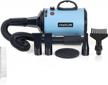 chaolun 3.8hp high velocity dog dryer blower with heater & stepless adjustable speed - perfect for pet grooming! logo