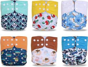 img 3 attached to TDIAPERS Reusable Diapers Adjustable Inserts Diapering at Cloth Diapers