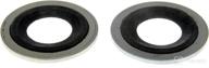 🔌 dorman 097-021 1/2 metal/rubber drain plug gasket, m12, so compatible - 25 pack logo