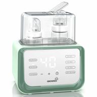 baby bottle warmer, bottle warmer 6-in-1 fast baby food heater&bpa-free warmer with lcd display accurate temperature control for breastmilk or formula logo