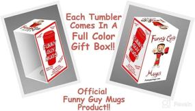 img 2 attached to 🦄 Funny Guy Mugs Always Be Yourself Unless You Can Be A Unicorn Travel Tumbler: 16-Ounce, White, with Removable Insulated Silicone Sleeve