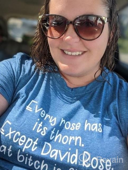 img 1 attached to Get Your Vintage Vibe On With This Hilarious Rose Tee For Women - Perfect For Summer Casual Outings! review by Denise Shippee