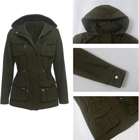 img 1 attached to 👚 SheKiss Military Camouflage XXL Women's Clothing: Lightweight Coats, Jackets & Vests for Fashion-Forward Ladies
