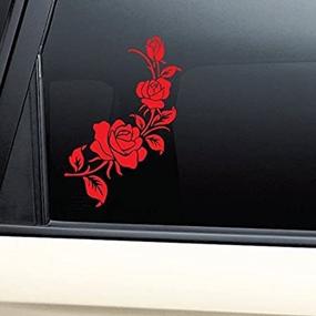 img 1 attached to Roses Vinyl Bumper Window Sticker