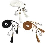 💃 vibrant waist tassel colors women's accessories: explore exotic belts for women logo