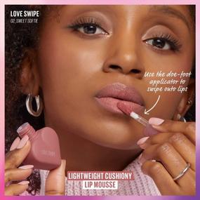img 1 attached to Kaja Love Swipe Lip Mousse - Valentines Day Gift: Buildable, Blendable, And Moisturizing With A Velvet Finish In Swipe Right Shade - 0.22 Oz