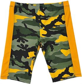 img 4 attached to 🩲 Breathable Polyester Camouflage Swim Boys' Clothing Waistband by Aivtalk