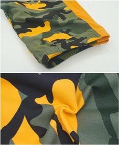 img 1 attached to 🩲 Breathable Polyester Camouflage Swim Boys' Clothing Waistband by Aivtalk