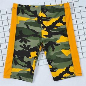 img 3 attached to 🩲 Breathable Polyester Camouflage Swim Boys' Clothing Waistband by Aivtalk