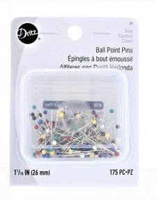 img 2 attached to Dritz 39 Ball Point Pins, 1-1/16-Inch (175-Pack) For Sewing And Crafting